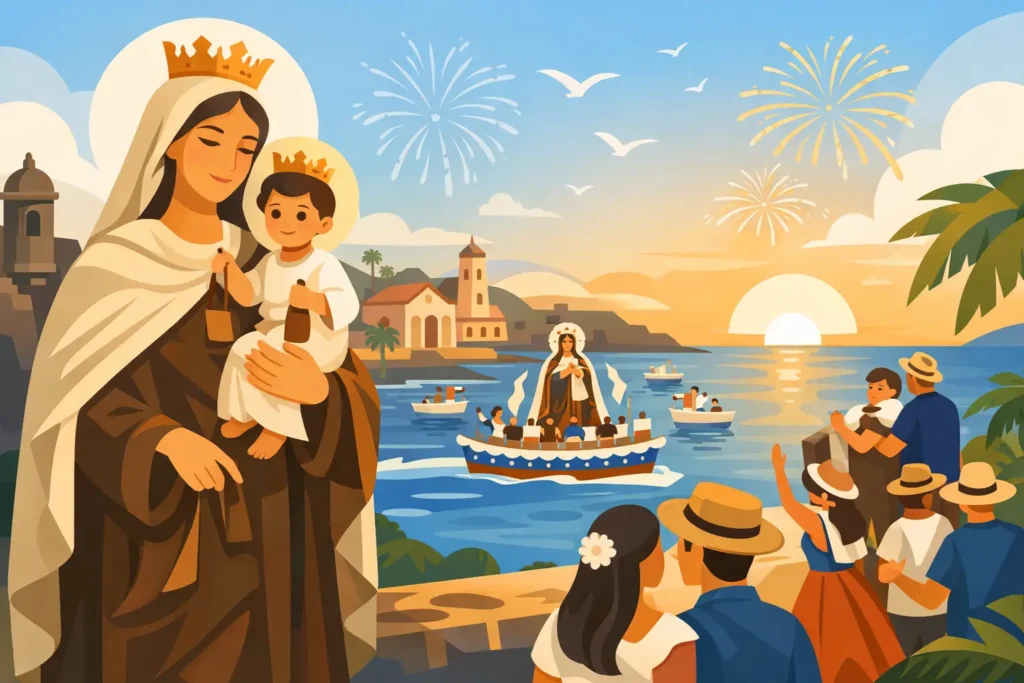 La Fiesta de la Virgen del Carmen en Puerto Rico
