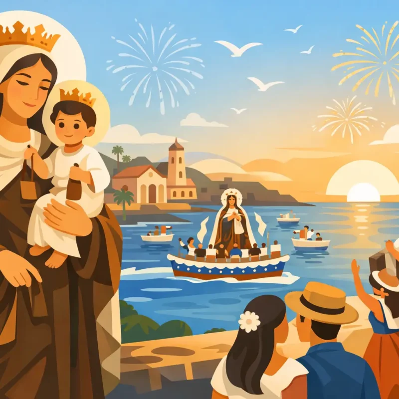 La Fiesta de la Virgen del Carmen en Puerto Rico