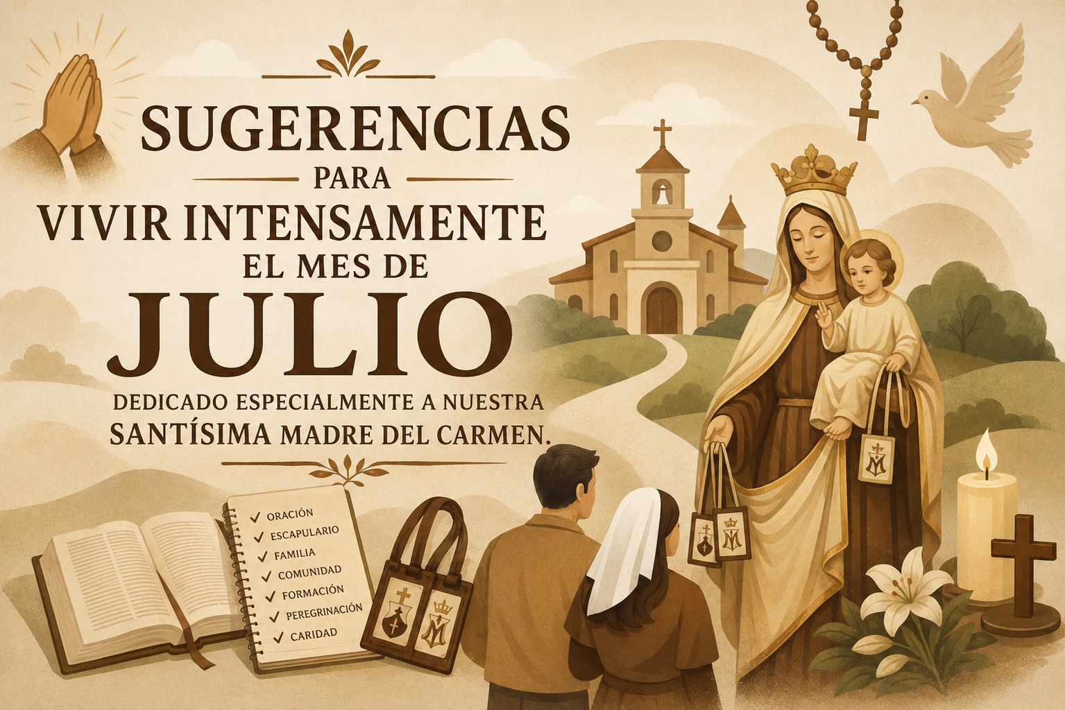 Sugerencias para Vivir Intensamente el Mes de Julio